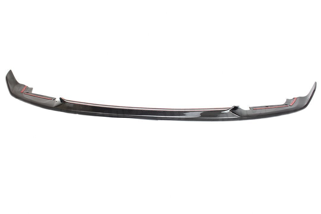 AUTOID Carbon Fibre/Carbon Fiber Front Lip Splitter Chin Spoiler for BMW M2 Competition F87 M2C (2018+) - CFRP 2x2 Twill OEM-Style Front Bumper Extension Aero Lip/Front Blade Lower Valance/Front Skirt