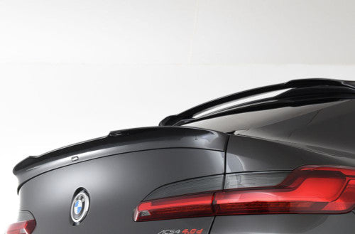 AC Schnitzer Rear Lip Spoiler Boot Tailgate Lip Trunk Wing for BMW X4 G02 2018-2024 Paintable PU-RIM OEM Quality Direct Fit Compatible with M Sport and Non M Sport