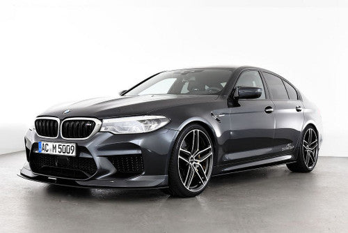 AC Schnitzer Carbon Fibre Front Canards / Dive Planes for BMW M5 F90 (incl. Competition) – CFRP Front Bumper Winglets, Aero Fins & Spoiler Elements – Gloss OEM+
