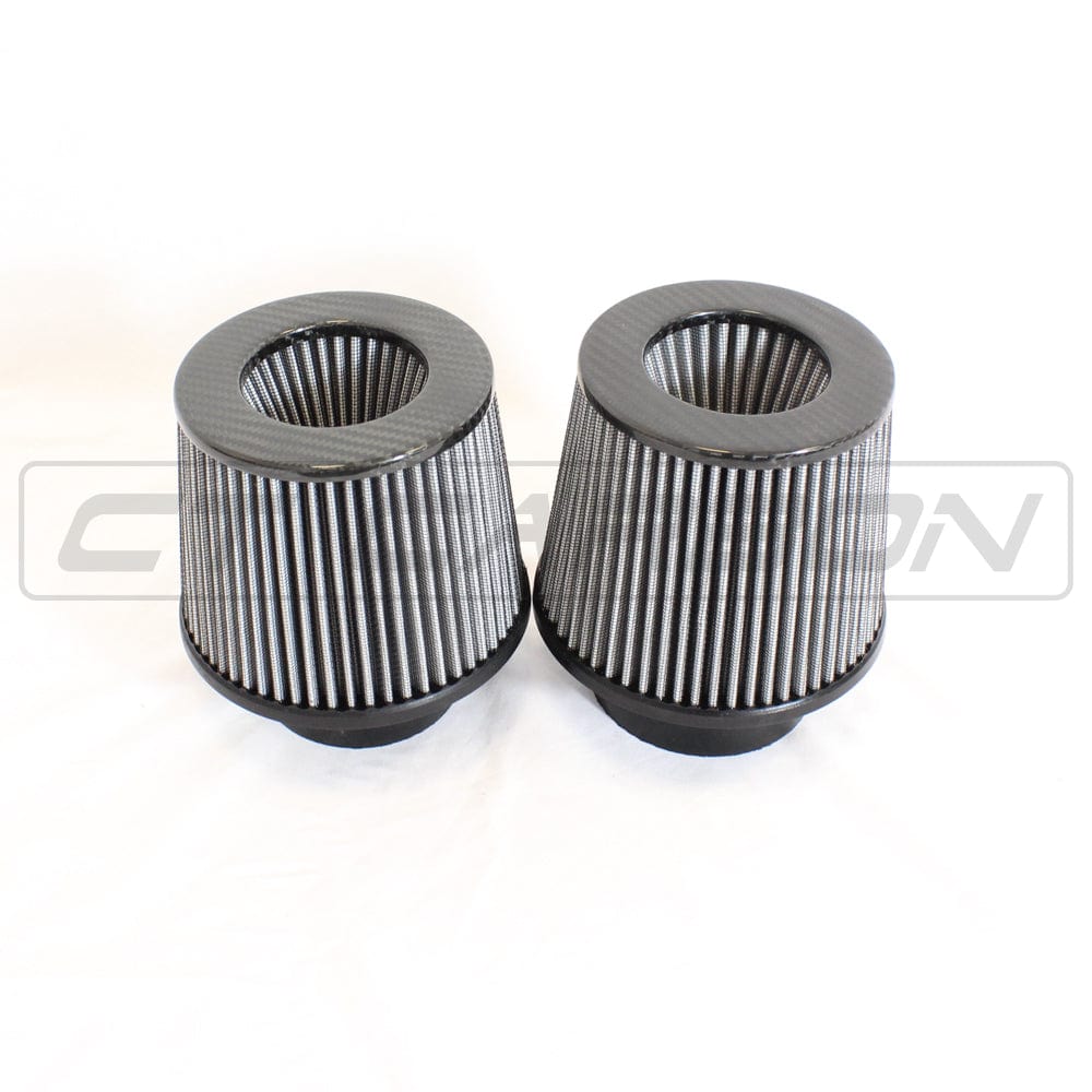 CT Carbon Pre-Preg Carbon Fibre Intake / Induction Kit for BMW M2 Competition, M3, M4 (F87C F80 F82 F83) S55 - Performance Cold Air Intake, Carbon Airbox Upgrade - F8x Twin-Turbo Ram Air