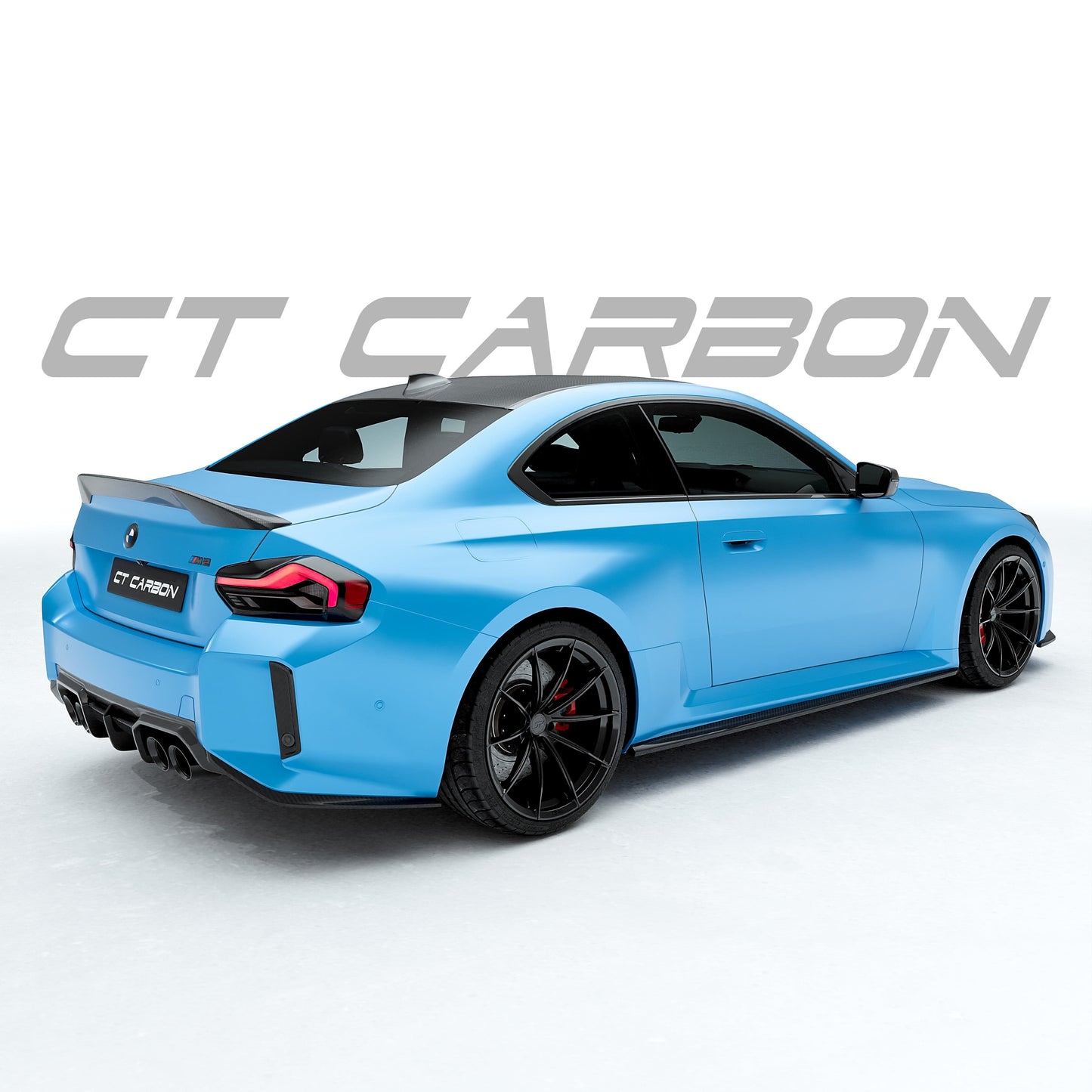 BMW M2 G87 (2023+) Carbon Fibre Rear Diffuser by CT Design Pre-Order 25% Deposit | Ultra Lightweight Pre-Preg Carbon