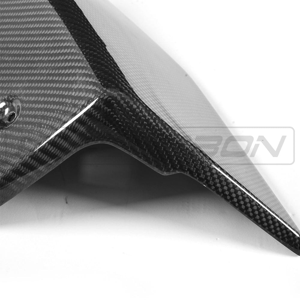 BMW X6 F16 M Sport Carbon Fibre Rear Spats - Bumper Corner Splitters/Rear Bumper Extensions, Diffuser Side Trims & Rear Valance Corner Pieces / Rear Corner Trims | CT Carbon (2013-2018)