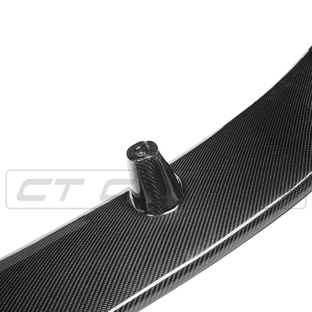 Audi R8 Gen 1 (2006–2015) Carbon Fibre/Carbon Fiber Rear Wing Spoiler by CT Carbon – Type 42 Mk1, fits V8 & V10 – Performance Tail, Decklid/Boot Lid Wing, Lightweight Carbon Aerofoil, Track-Style OEM+ Upgrade