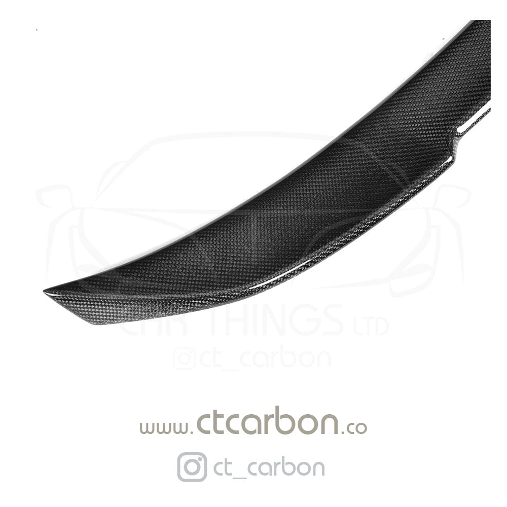 BMW M3 F80 Carbon Fibre/Fiber CS Style Body Kit – Full Exterior Aero Pack (Front Lip/Splitter, Side Skirts/Extensions, Rear Diffuser, Boot/Trunk Lip Spoiler) – Saloon/Sedan 2014–2020 – Gloss OE+ Fitment – CT Carbon