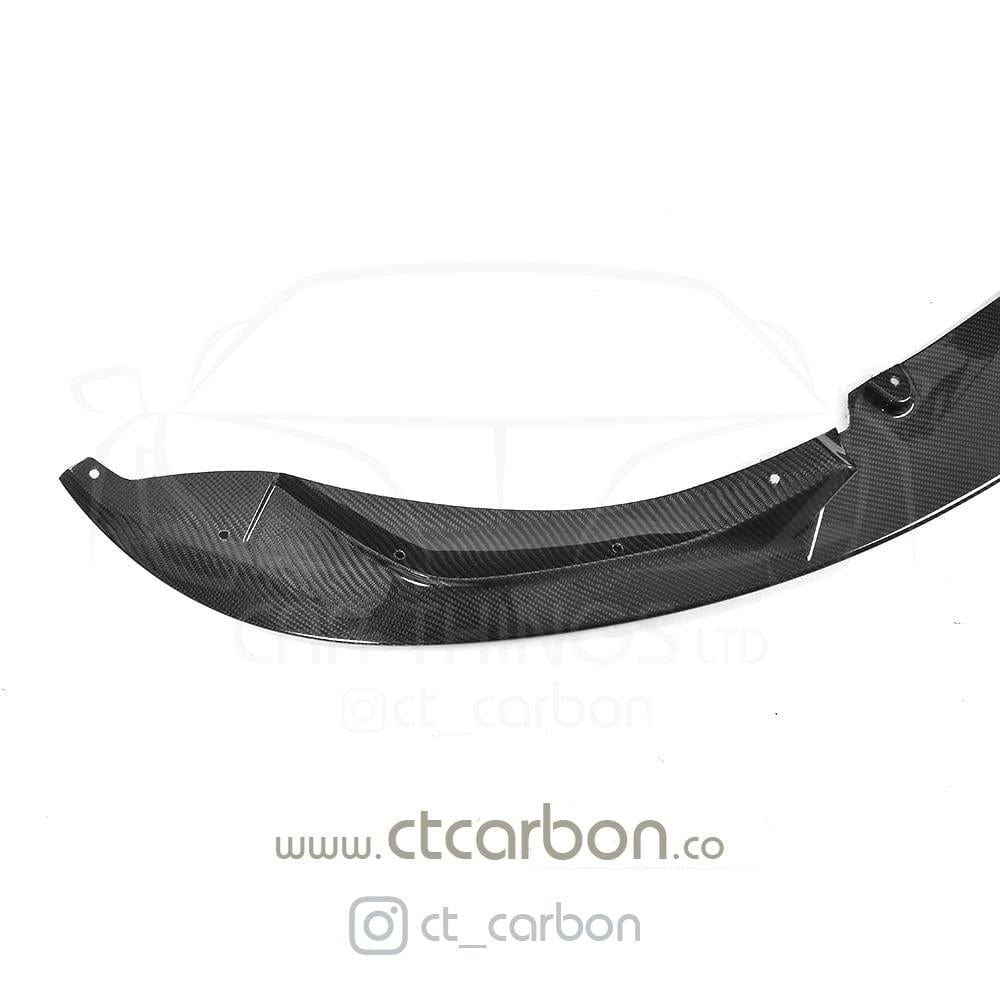 BMW M3/M4 F80 F82 F83 Front Lip Spoiler Splitter - Carbon Fibre/Carbon Fiber 3