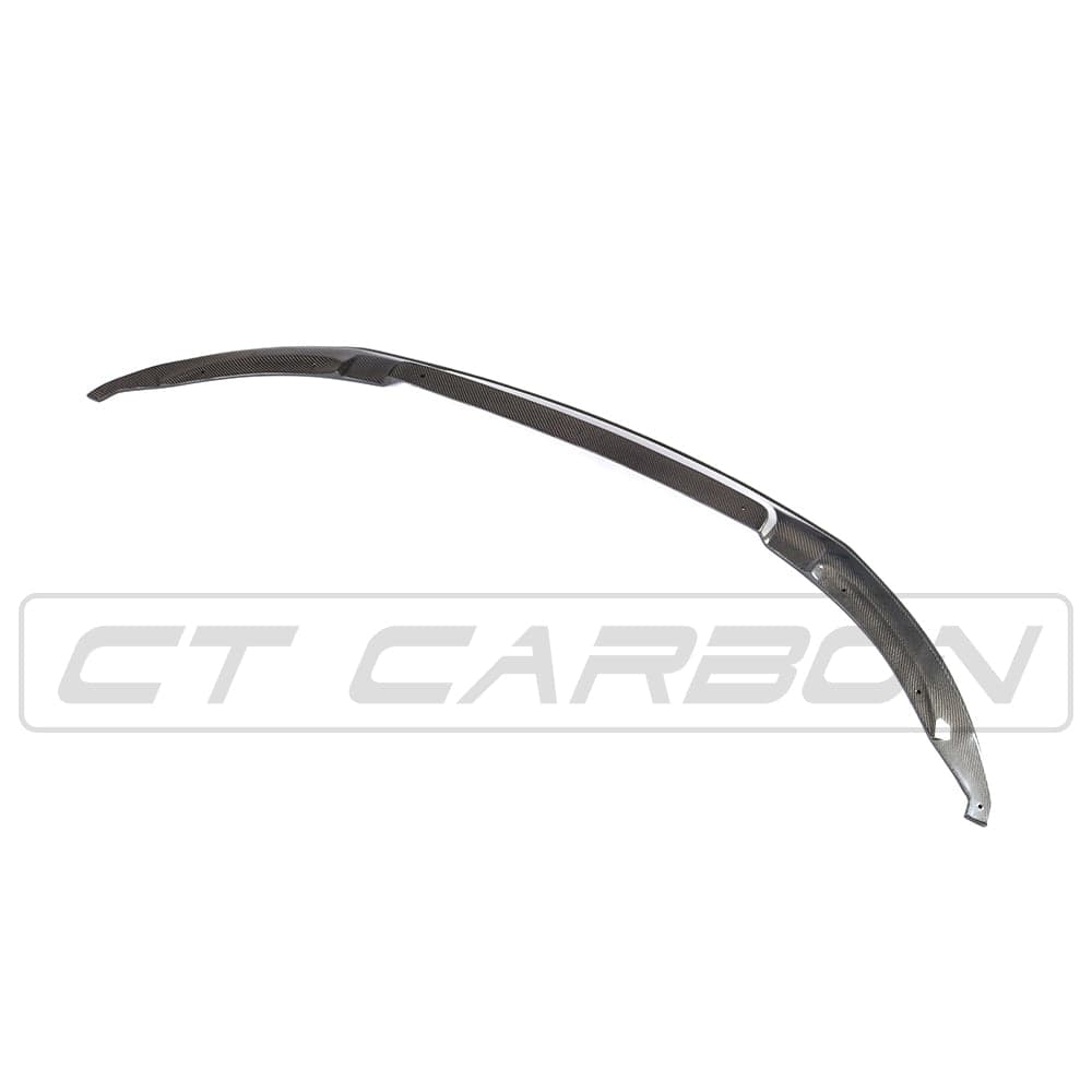 BMW M3 M4 F80 F82 F83 Carbon Fibre/Carbon Fiber Front Lip Splitter Spoiler (2014-2020) GTS/CS/M Performance Style OEM+ Bumper Lip | CT Design F8X