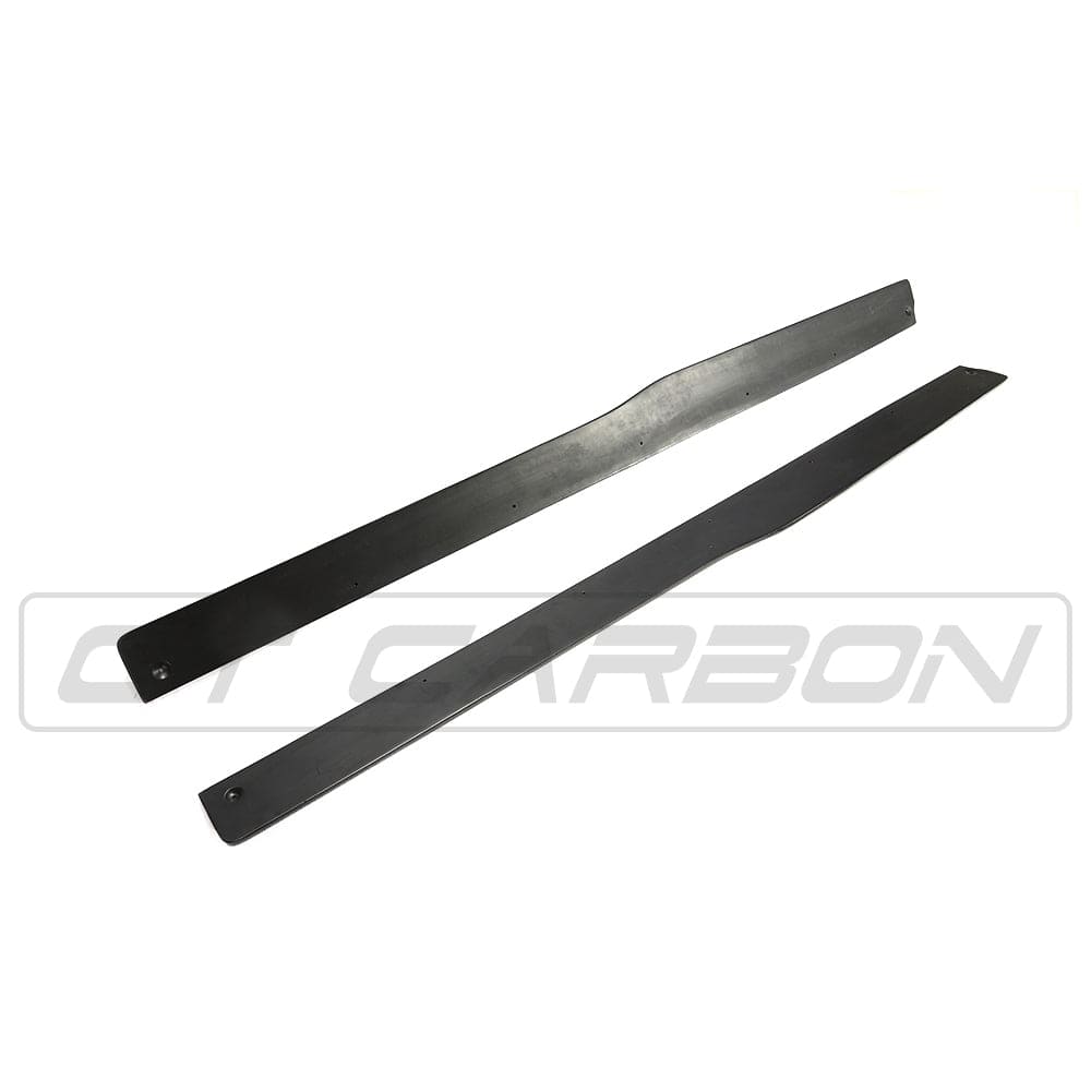 BMW M4 F82/F83 Carbon Fibre Side Skirts PS Style – CT Carbon Sill & Rocker Panel Extensions / Side Blades / Side Lips – Coupe & Convertible 2014-2020 OEM+ Aero Body Kit