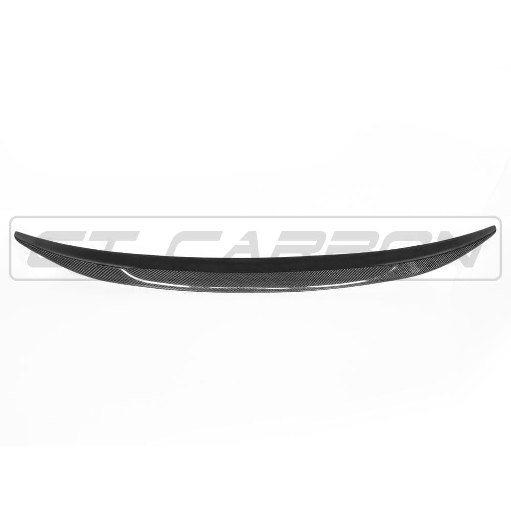 CT Carbon BMW M3 E92 Coupe (2007-2013) Carbon Fibre Boot Spoiler / Rear Lip / Trunk Lip Spoiler - M Performance MP Style - Carbon Fiber Bootlid Lip