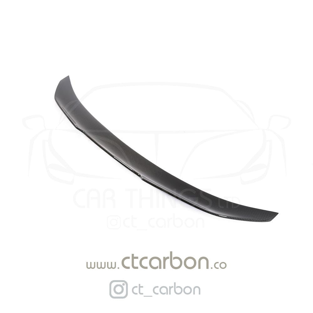CT Carbon PSM Ducktail Boot/Trunk Lip Spoiler for BMW F80 M3 (2014-2020) & F30 3 Series Saloon/Sedan (2011-2019) – Carbon Fibre/Fiber High Kick Rear Decklid Wing Lip