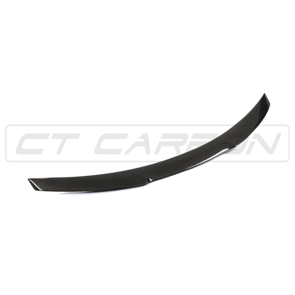 BMW M4 F82 Rear Boot/Trunk Lip Spoiler – Carbon Fibre (Carbon Fiber) Decklid Wing, M Performance MP Style Ducktail, Gloss OE Look – 2014-2020 Coupe – CT Carbon