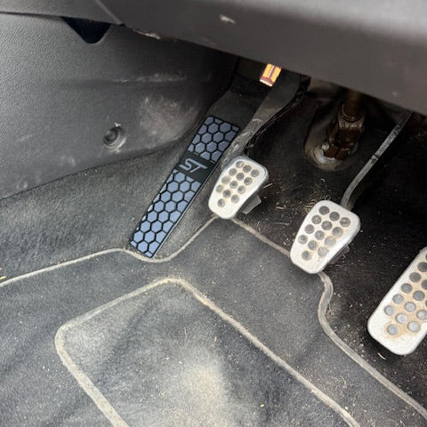 Car Enhancements UK - Dead Pedal (Multiple Designs & Colours) - Ford Fiesta MK8 / 8.5 All Models (2017-2024)