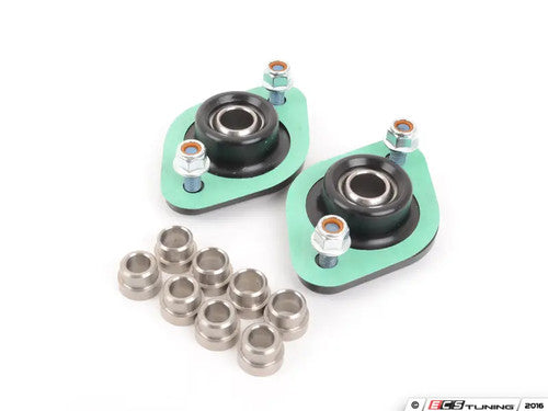 Turner Motorsport Spherical Bearing Monoball Rear Shock/Strut Mount (RSM) - BMW 3 Series E30 E36 E46 M3, Z3 & Z4 (E85/E86/E89) - Pillowball Solid Rear Damper Top Mount/Top Hat - Track/Drift/Fast Road