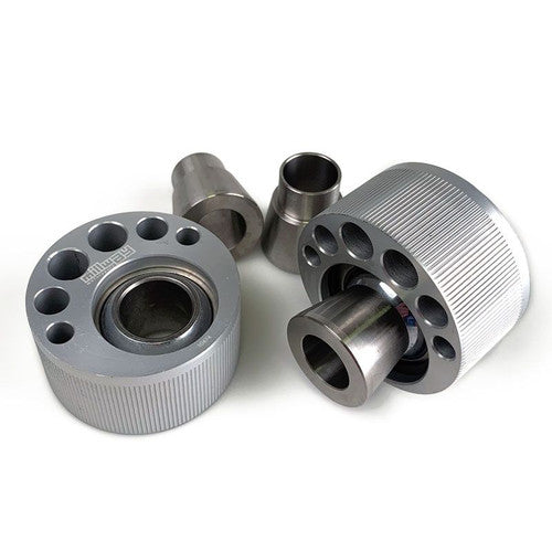 Millway Motorsport Uniball Rear Control Arm Outer Bushings (Eccentric Spherical Bearing) for BMW E9X M3, E82 1M, F8X M2/M2C/M3/M4, E8X/E9X 1/3 Series, F1X/F2X/F3X 1/2/3 Series, i8 - Replaces 33326792553 (Pair)