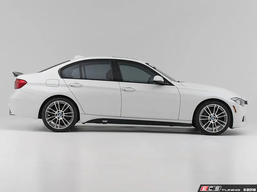 Turner Motorsport Carbon Fibre High Kick Ducktail Boot Lip Spoiler for BMW F30 3 Series & F80 M3 - CSL Style Rear Trunk/Decklid Wing, Carbon Fiber Rear Lip - Fits 320i 328i 330e 330i 335i 340i xDrive Saloon/Sedan