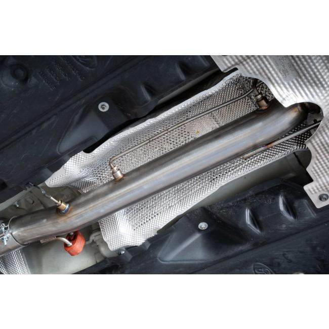 Cobra Sport Ford Puma ST OPF/GPF/PPF Delete Front Pipe – 3" 76.2mm Straight Pipe Mid-Section, Front-to-Centre Performance Exhaust, Particulate Filter Removal/Replacement Pipe for 1.5 EcoBoost (2020+) Track Use