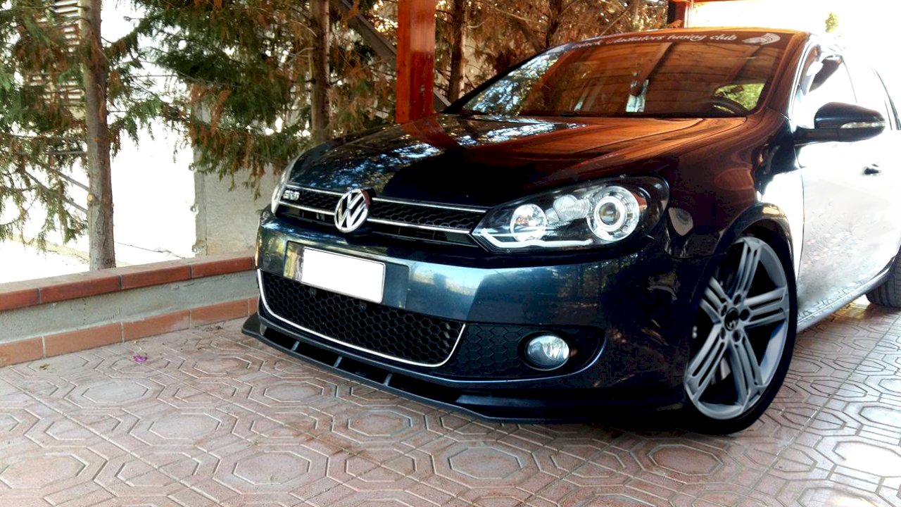 Maxton Design - Front Splitter VW GOLF MK6 / JETTA