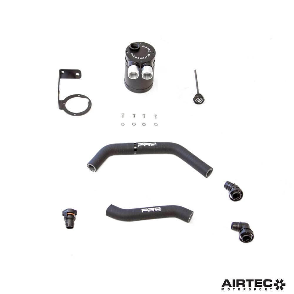 AIRTEC Motorsport B58 Oil Catch Can Kit for BMW M140i & M240i (F20 F21 F22 F23) - PCV Breather Oil Separator, Bolt-On Fit
