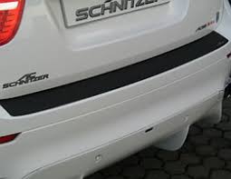 AC Schnitzer Rear Bumper Protector for BMW X6 F16/F86 (2013-2019) M Sport & X6 M - Matte Black Self-Adhesive Boot/Trunk Sill Guard, Load Lip Cover, Rear Scuff Plate, Tailgate Threshold Protector, Loading Edge Guard | 5112216120
