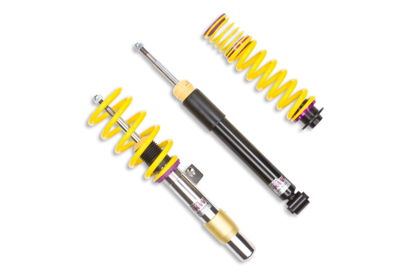 KW Variant 1 (V1) inox-line Coilovers for BMW M3 E90/E92 (Non-EDC) – Height Adjustable Stainless Steel Suspension Lowering Kit | E9X M3 Coilover Shocks & Springs | Fixed Damping Non-Adjustable Dampers | No EDC