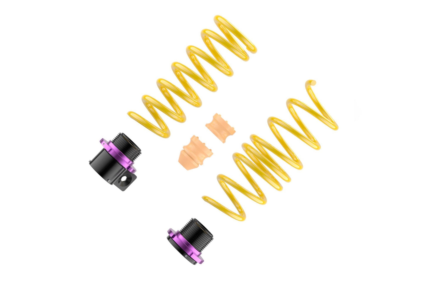 KW Suspensions HAS Height Adjustable Lowering Spring Kit for BMW M6 F12 Convertible & F13 Coupe - EDC/Electronic Damper Control Compatible - Front & Rear Ride Height Suspension Upgrade - Coilover Alternative Stance Drop Kit for 6 Series