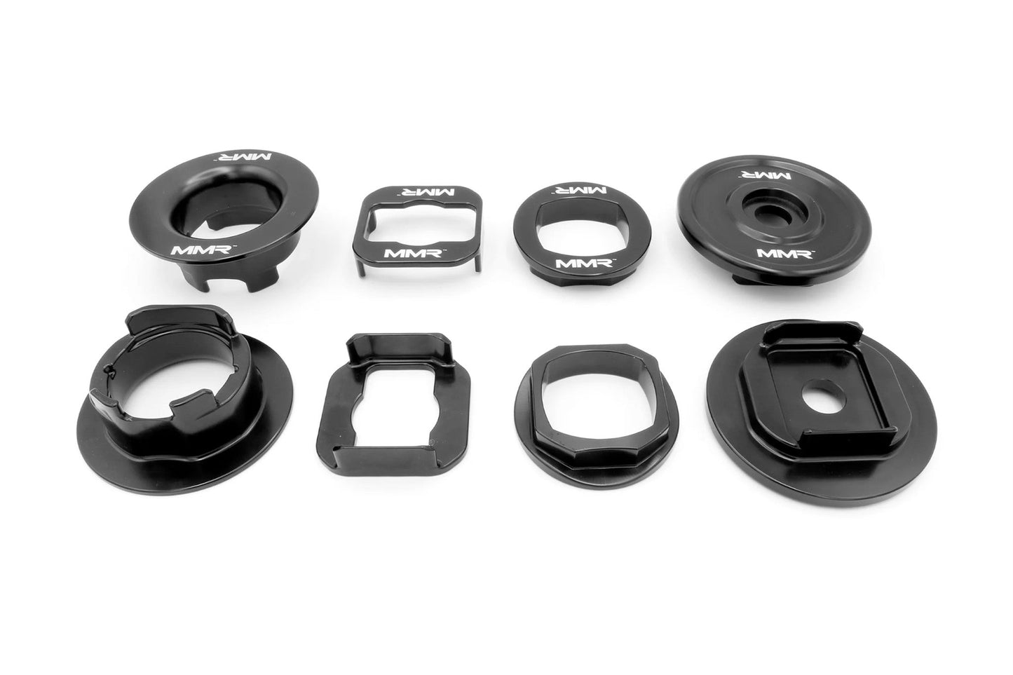 MMX Billet Rear Subframe Inserts for BMW F2x/F3x (1/2/3/4 Series) CNC 6061-T6 Aluminium Handling Upgrade | Rear Subframe Bush Insert Kit | Fast Road & Track | UK Made