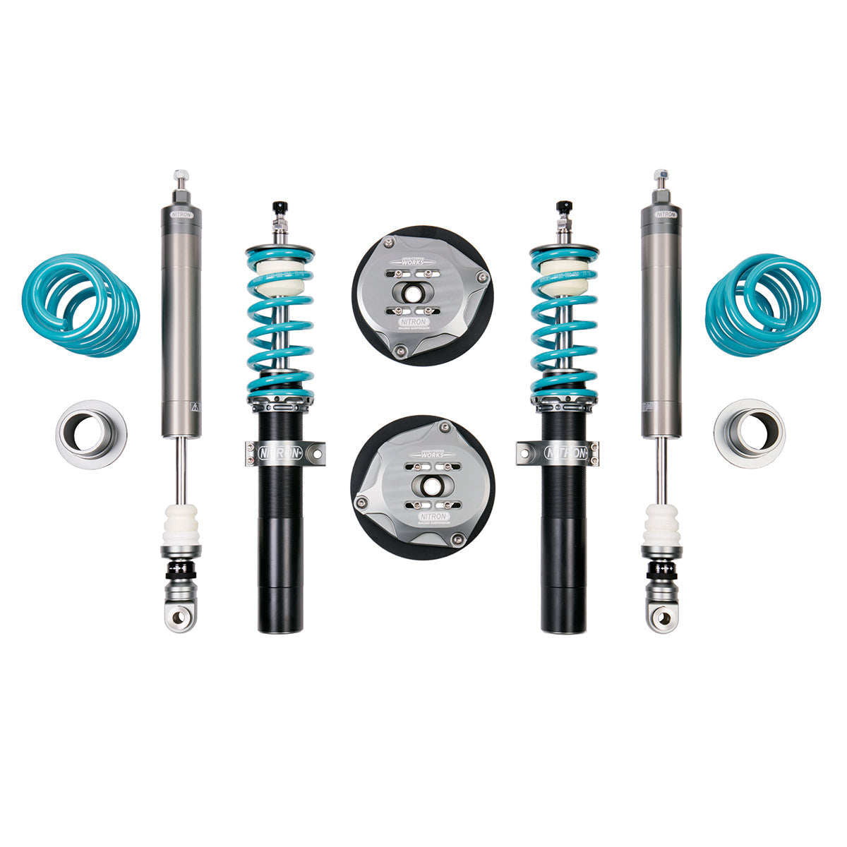 Nitron NTR R1 Coilover Kit Mini Cooper/Cooper S F56 (2014+) – Height & Damping Adjustable Suspension – Fast Road, Track Day & Race Performance Shocks/Dampers