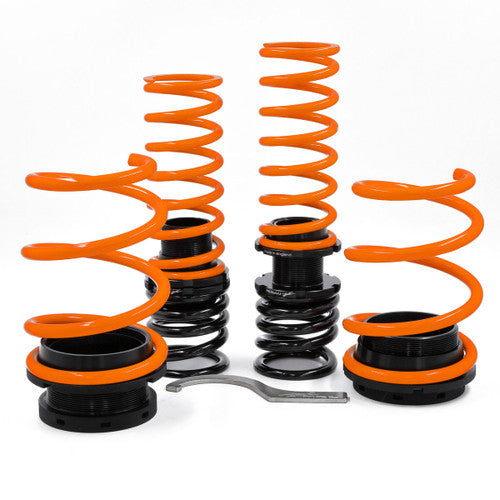 MSS Urban Height Adjustable Lowering Springs (HAS) for BMW X6 G06 2019+ - Adjustable Ride Height Suspension Kit, Coilover Alternative, EDC/Adaptive Suspension Compatible - X6 Coupe SUV Stance & Handling Upgrade