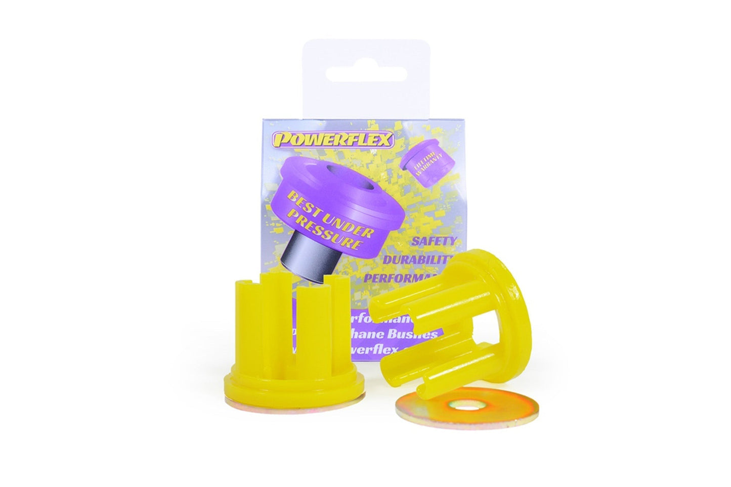 Powerflex Road Series BMW Rear Diff Mount Front Insert Polyurethane Bush/Bushing F20 F21 F22 F23 F30 F32 F33 F36 1 2 3 4 Series (M135i M140i M235i M240i 335i 340i 435i 440i) Differential Bush Upgrade | OEM 33316792513 | Rear Final Drive Front Position