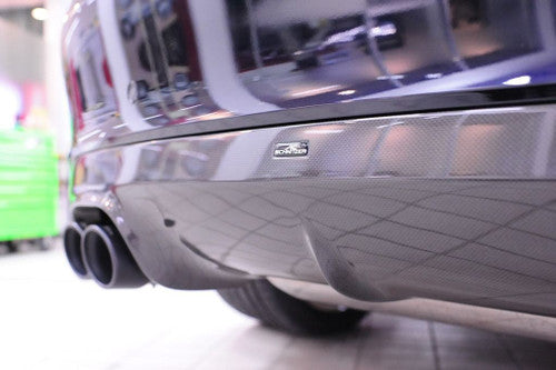 AC Schnitzer Performance Quad Sports Exhaust Rear Silencer/Back Box for BMW X5M F85 & X6M F86 - Valved or Non-Valved, 90mm Quad Tailpipes, Matt Black or Chrome Tips, V2A Stainless Steel Muffler Upgrade