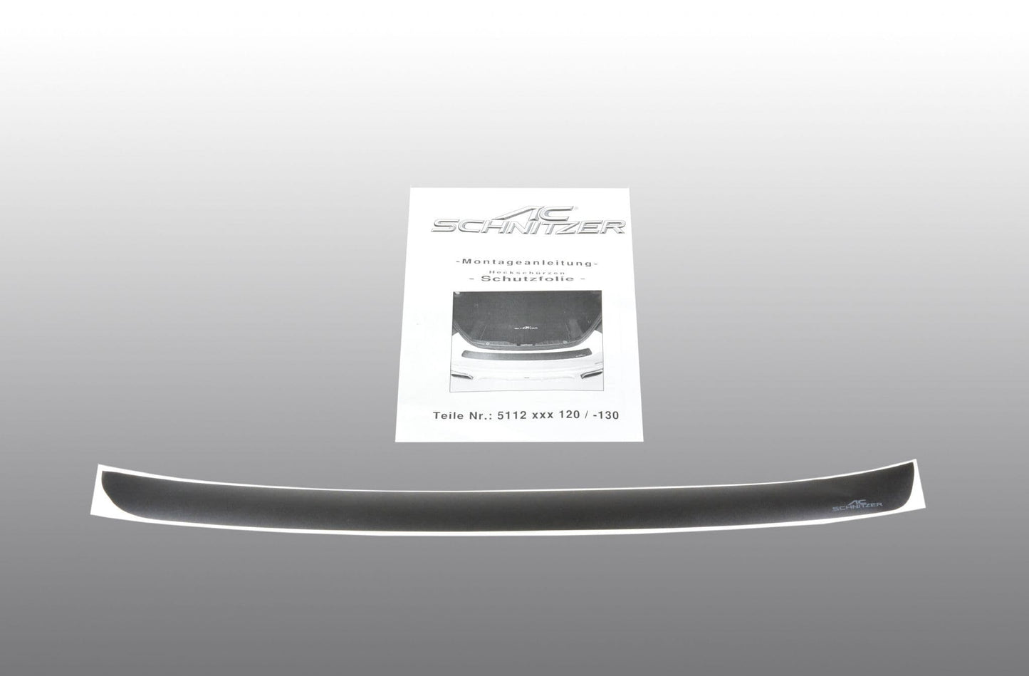 BMW X2 (F39) Rear Bumper Protector Strip | AC Schnitzer Genuine Self-Adhesive Boot Sill / Load Edge Guard | Fits 16d 18i 20d 20i 20ix 25dx 25ix 28i 28ix M35ix | Part No 5112239120