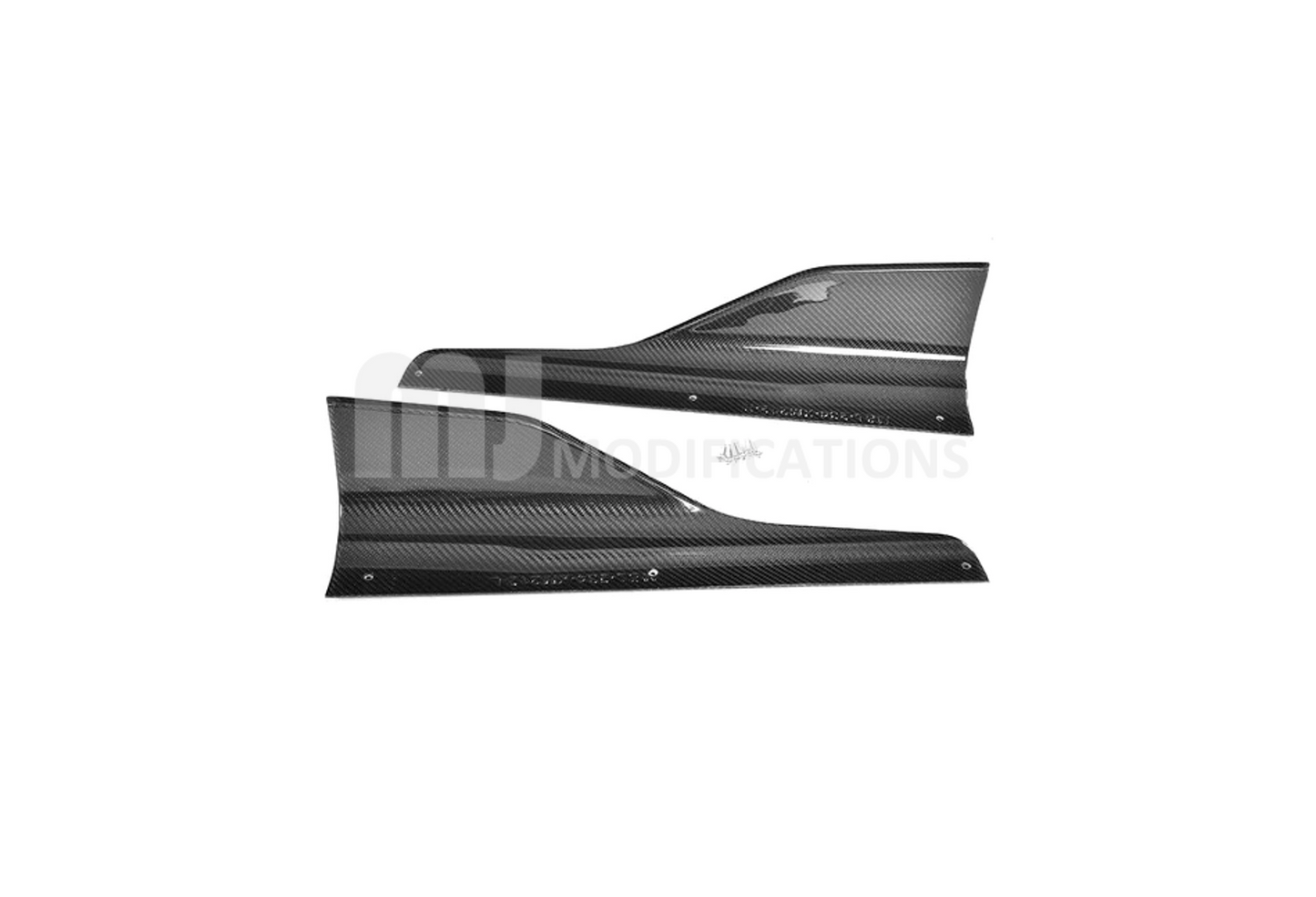 BMW M2 F87 Rear Side Skirt Extensions