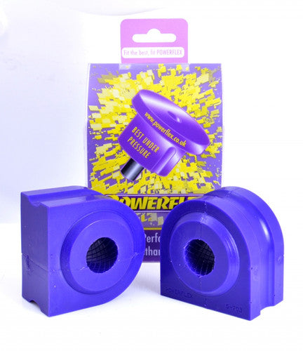 Powerflex Front Anti-Roll/Stabiliser/Stabilizer/Sway Bar Mount Bushes 25mm for BMW 5 Series E60 Saloon/Sedan 2003-2010 | Polyurethane ARB/Roll Bar Clamp Bushings | PFF5-703-25 | Pair