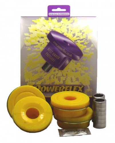 Powerflex PFR5-4611 Polyurethane Rear Subframe Bushes/Bushings – Rear Axle Carrier Rear Mount Set (Pair) for BMW E46 3 Series Compact (316ti/318ti) – Uprated Performance Poly Bush Kit – OE 33316770781, 33312283419