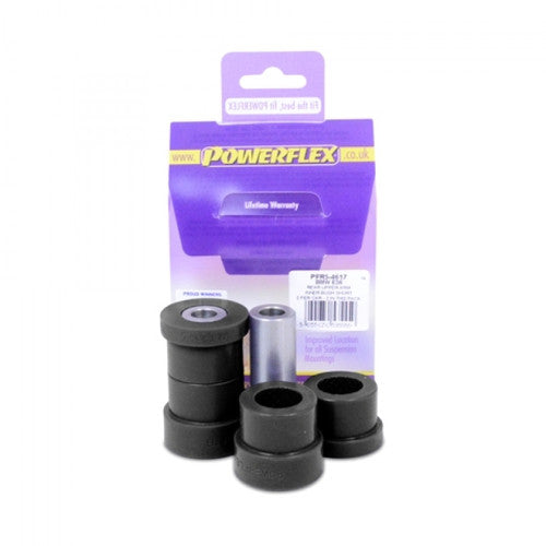 Powerflex PFR5-4617 Rear Upper Control/Camber/Top Arm Inner Bush Kit (Pair) for BMW E46 3 Series incl Touring/Estate - Polyurethane Wishbone Bushings - Replaces 33321092247