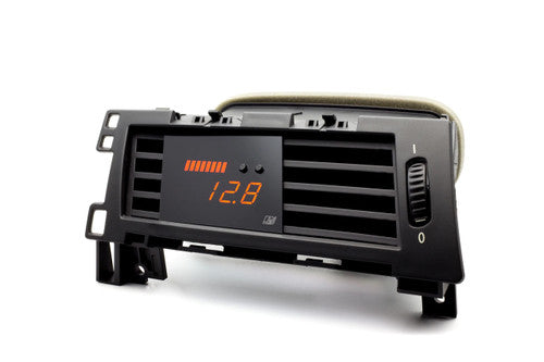 P3 Gauges OEM Vent-Integrated Digital Boost Gauge for BMW E60 5 Series (2005-2007) | Hard-Wired Analog Sensor, Boost/Vacuum + Voltage, 80 PSI