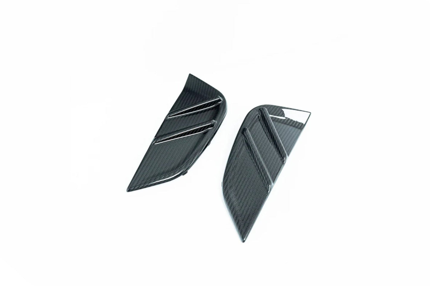 TRE Pre-Preg Dry Carbon Fibre Side Fender Badge Covers (Side Gill/Vent Overlays) for BMW M3/M4 G80 G81 G82 G83
