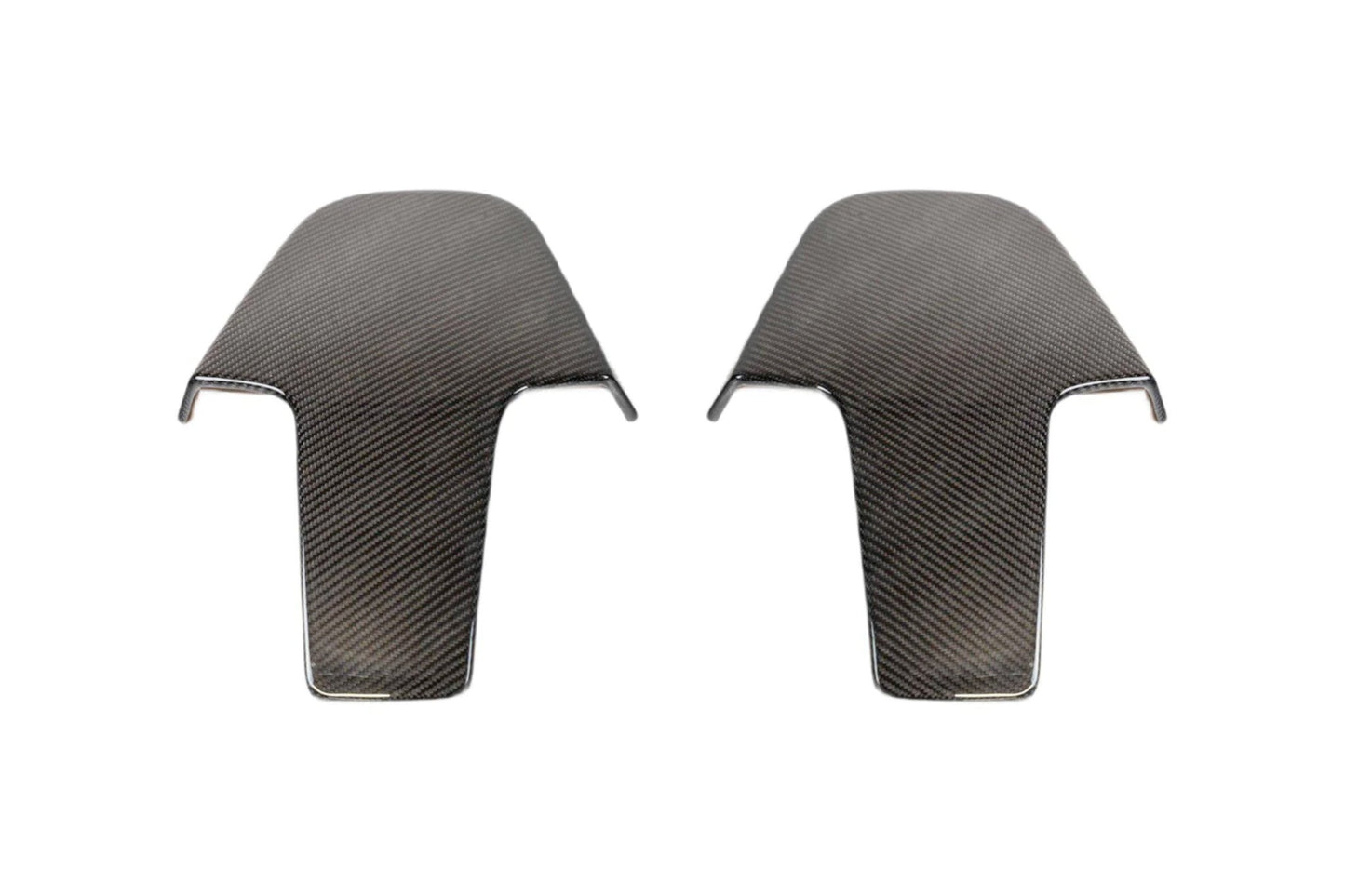 TRE Pre-Preg Carbon Fibre Seat Back Covers (2x2 Twill, Dry Carbon) for BMW G87 M2, G80/G81 M3, G82/G83 M4, G42 2 Series, F91/F92/F93 M8, F97 X3M, F98 X4M OEM+ Overlay, 3M Tape Install