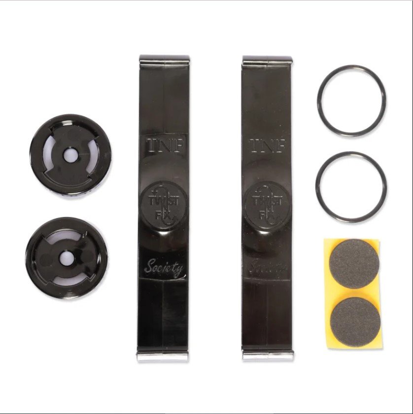 Universal TwistNFix License Plate Holder V3.0 - Ready for Immediate Use | High-Quality Plastic