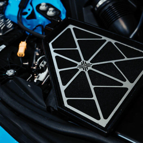 Pipercross Plus High-Flow Drop-In Foam Panel Air Filters (Set of 2) for BMW M3/M4 G80 G81 G82 G83 (S58) – Washable Reusable Performance Intake Filter Replacement Upgrade for OEM Airbox G8X