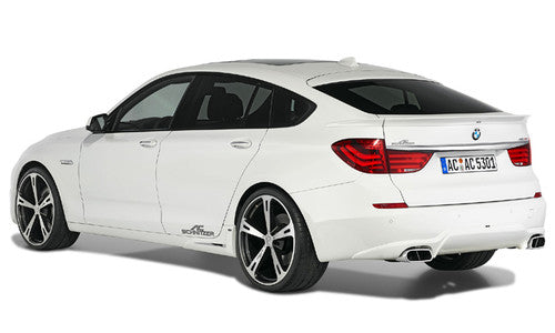 Genuine AC Schnitzer Type V Forged Aluminium 22 Inch Alloy Wheels Rims for BMW 5 Series GT F07 Gran Turismo 5 GT - Staggered 9.5J Front 10J Rear - Lightweight Concave 5 Spoke Polished Set