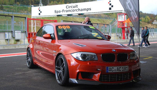 AC Schnitzer Type VIII (Type 8) 19" Forged Alloy Wheels Set of 4 - Gloss Black Polished - BMW 1M / 1 Series M Coupe E82 - Lightweight Staggered 8.5Jx19 Front, 9.5Jx19 Rear - OEM Fit Rims, Wheel & Tyre Package