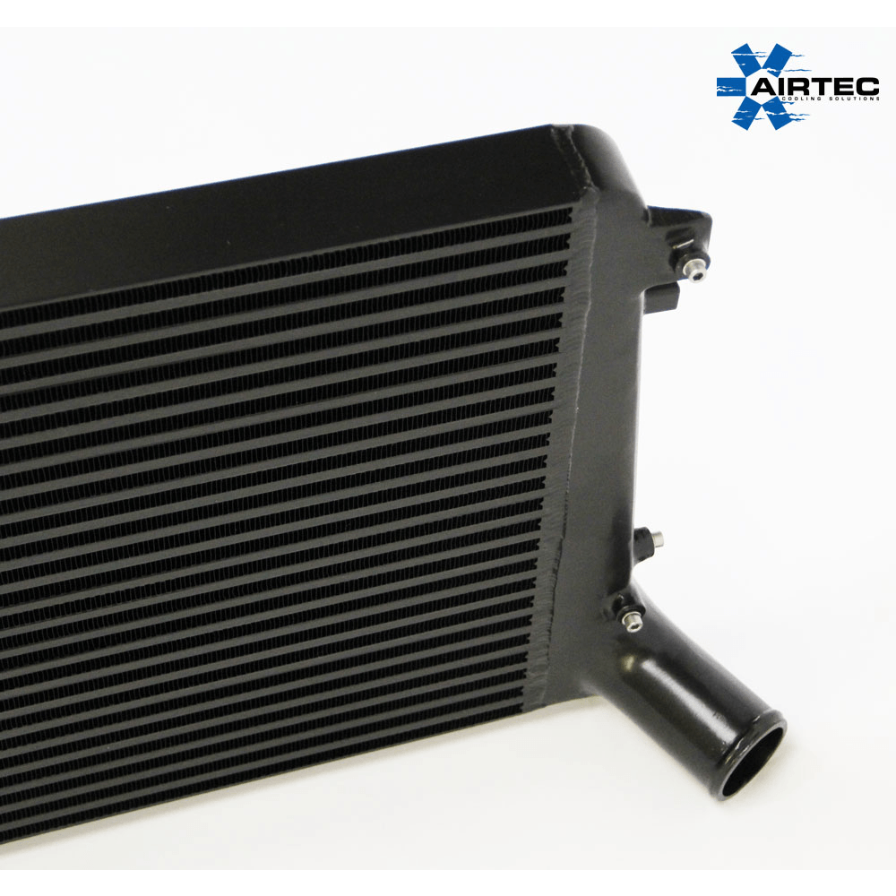 AIRTEC Stage 2 Front Mount Intercooler (FMIC) Upgrade for VAG 2.0 TFSI & 1.8 TFSI - Audi S3 8P/A3 8P/TT 8J, VW Golf GTI Mk5 Mk6/Golf R Mk6/Scirocco R, SEAT Leon Cupra, Skoda Octavia 2.0 TFSI - UK-Made Pro-Series Black, Direct Fit