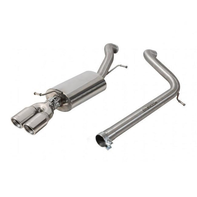 VW/Volkswagen Polo BlueGT 6R 1.4 TSI (2012-2013) Cat Back, Cat-Back, Catback Stainless Steel Performance Sports Exhaust System | T304 63.5mm (2.5") | Resonated or Non-Resonated | UK Made | Centre & Back Box Replacement