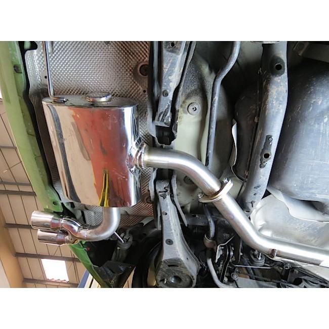 Cobra Exhausts - Audi A3 (8P) 2.0 TDI 170PS (2WD) (3 Door) Twin Tip Cat Back Performance Exhaust