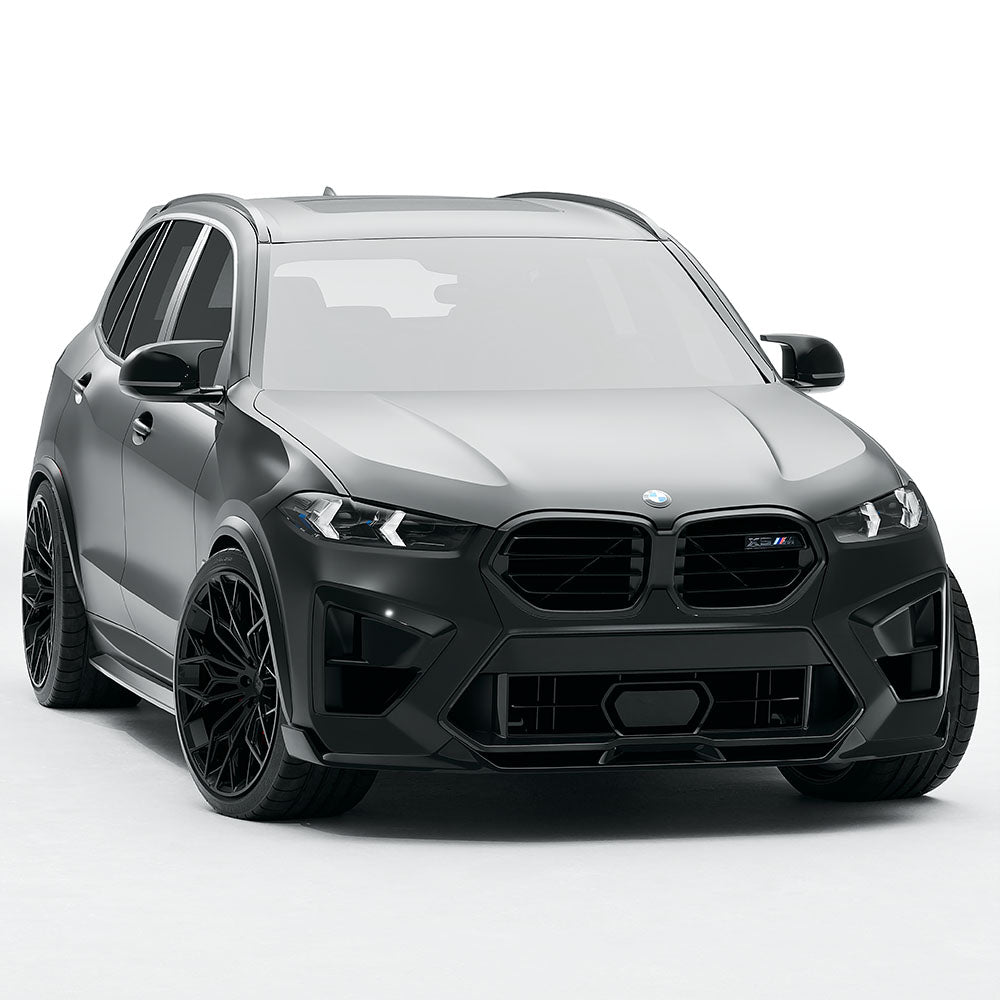 BMW X5M F95 2023+ LCI Prepreg Carbon Fibre Body Kit – CT Carbon Aero Kit: Front Lip, Side Skirts, Rear Diffuser, Roof Spoiler | Facelift X5 M SUV Full Exterior Styling Kit (CT Design)