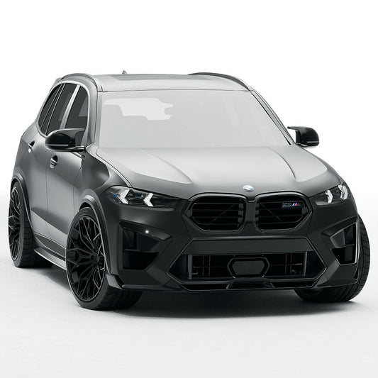 BMW X5 M F95 LCI Facelift 2023–2025 Carbon Fibre (Carbon Fiber) Body Kit | CT Carbon CT Design Pre-Preg Aero Pack – Front Lip Splitter, Side Skirts, Rear Diffuser & Roof Spoiler (X5M Competition)