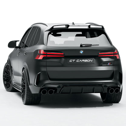 BMW X5M F95 2023+ LCI Prepreg Carbon Fibre Body Kit – CT Carbon Aero Kit: Front Lip, Side Skirts, Rear Diffuser, Roof Spoiler | Facelift X5 M SUV Full Exterior Styling Kit (CT Design)