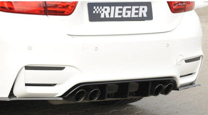 Rieger Rear Diffuser Gloss Black - M3/M4 (F80, F82 F83)