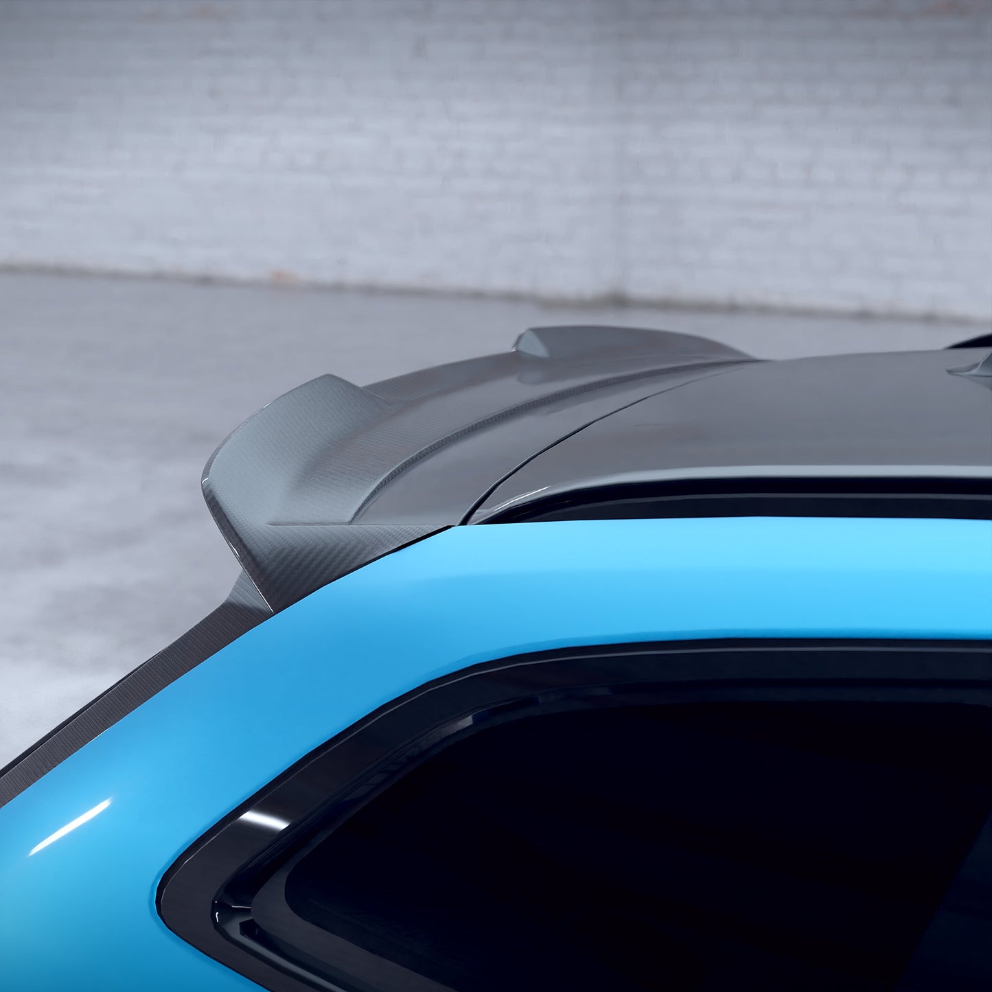 BMW M3 Touring G81 Rear Lip Spoiler / Tailgate Boot Wing (2021+) – Dry Pre-Preg Carbon Fiber/Fibre with Window Trim Add-On | Estate/Wagon Rear Blade | OEM+ Fitment | CT Design