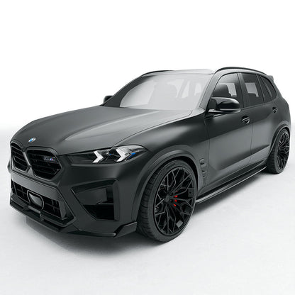 BMW X5M F95 2023+ LCI Prepreg Carbon Fibre Body Kit – CT Carbon Aero Kit: Front Lip, Side Skirts, Rear Diffuser, Roof Spoiler | Facelift X5 M SUV Full Exterior Styling Kit (CT Design)